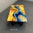 Table basse désigne en résine effet vagues