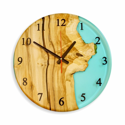 Horloge en resine epoxy DH.EB .01